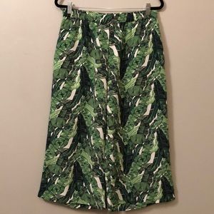 palazzo palm leaves pant